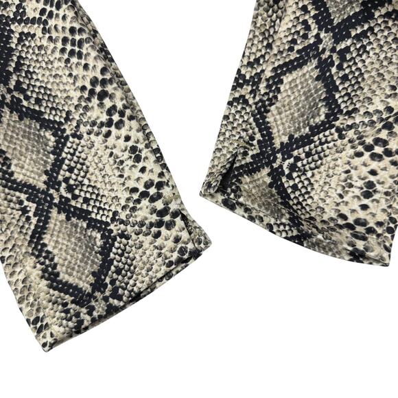 NWT ZARA High Rise Skinny Pant Size 6 Python Print - Picture 8 of 8